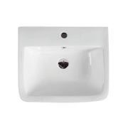 Zento 53S Semi-Pedestal Wall-Hung Basin mercioaustralia