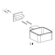 ZEN Series Tumbler Holder – Matt Chrome mercioaustralia