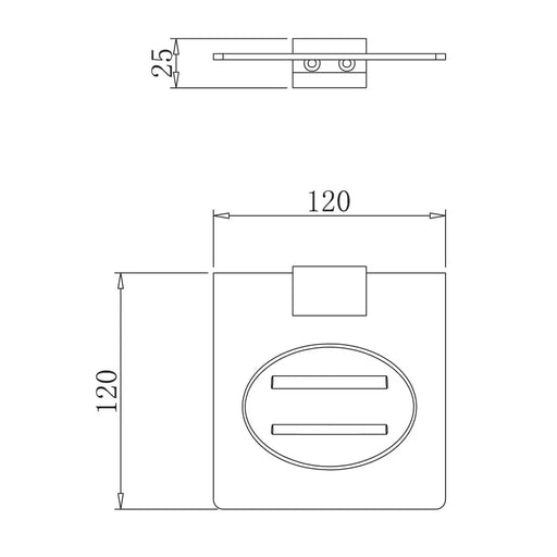 ZEN Series Soap Dish Holder – Matt Chrome mercioaustralia