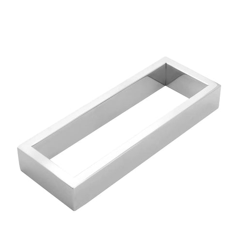 IVANO Series Chrome/Black Towel Ring FIL Kitchen Bathroom