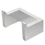IVANO Series Chrome/Black Robe Hook FIL Kitchen Bathroom