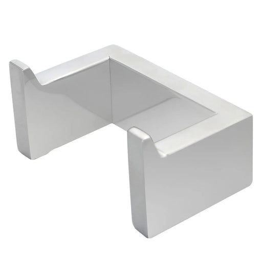 IVANO Series Chrome/Black Robe Hook FIL Kitchen Bathroom