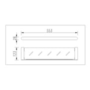 Bellino Towel Shelf FIL Kitchen Bathroom