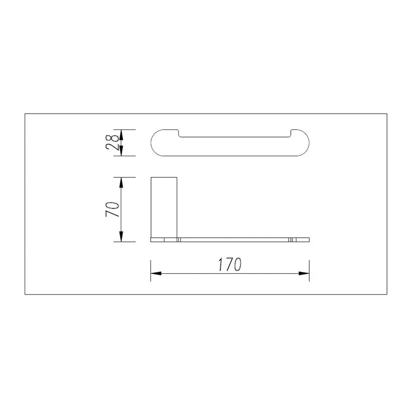 Bellino Toilet Roll Holder FIL Kitchen Bathroom
