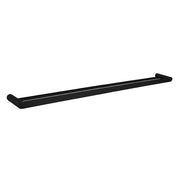 Bellino Matte Black/Brushed Gold Solid Brass Double Towel Rail 800mm FIL Kitchen Bathroom