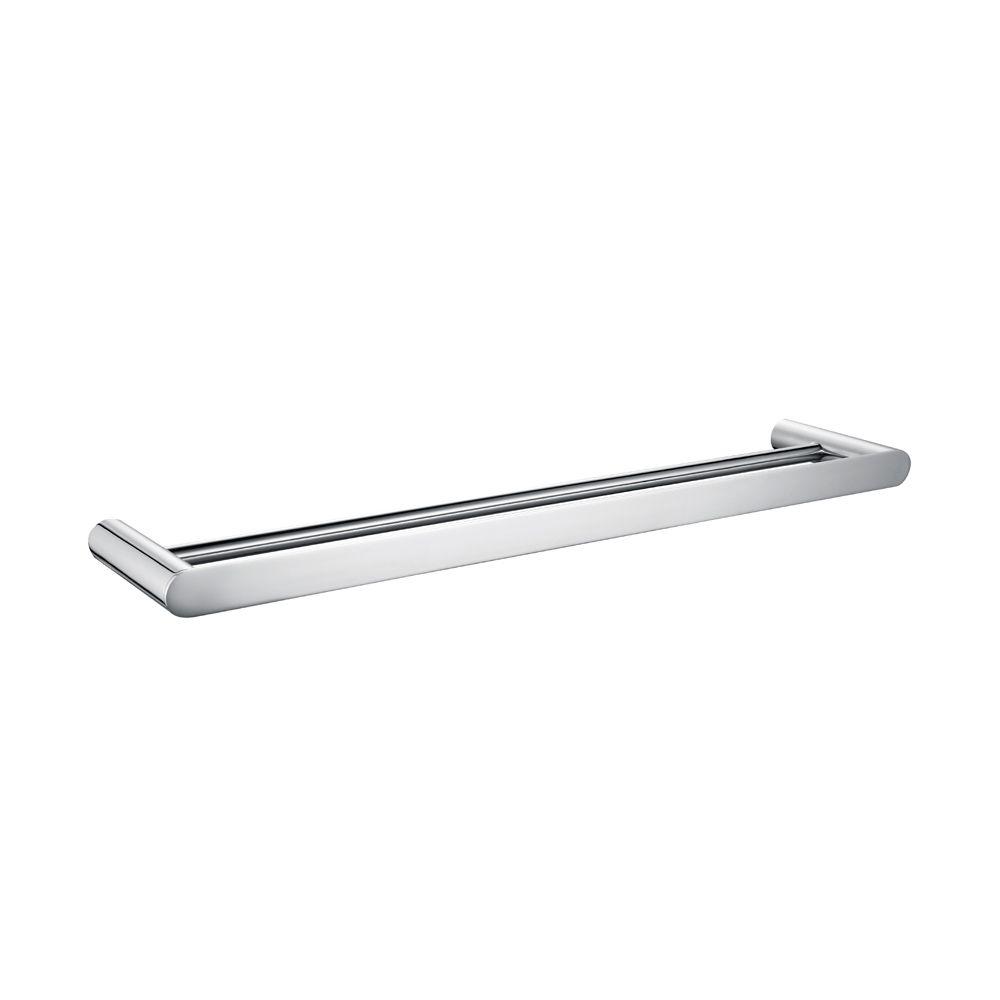 Bellino Solid Brass Double Towel Rail 600mm Chrome and Colours