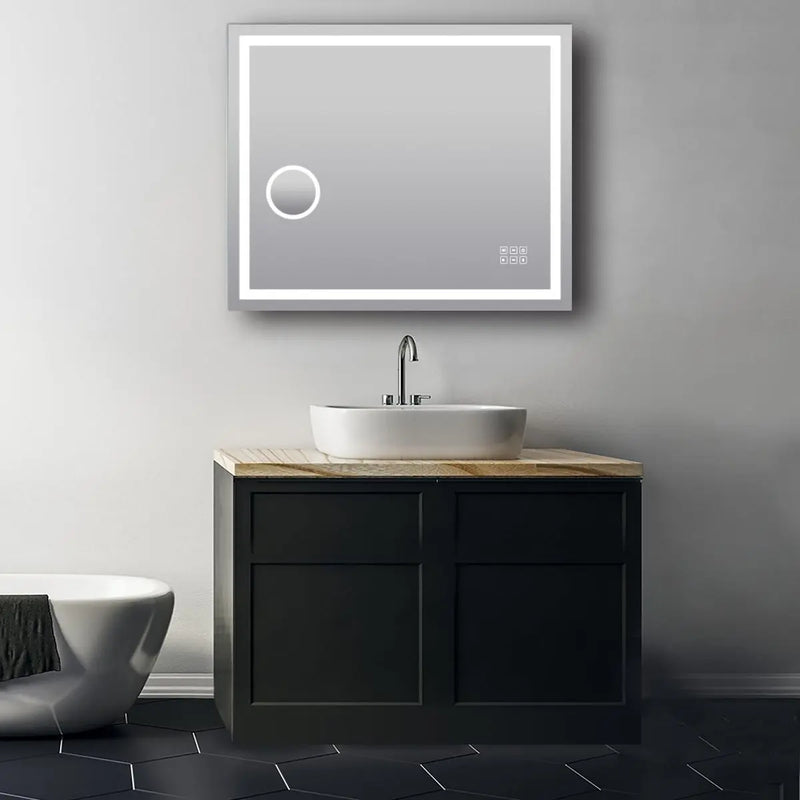 900x750mm ART- Bluetooth LED Mirror with Magnifier FIL Kitchen Bathroom