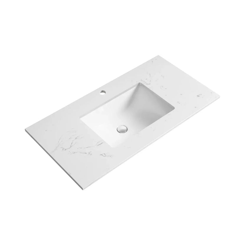 Cato Stone Top With Undermount Basin 600mm/750mm/900mm/1200mm/1500mm/1800mm - FIL Kitchen Bathroom