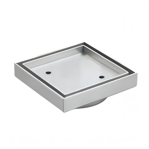 Somer Slim Square Tile Insert Floor Drain (75/90mm outlet) SOMER