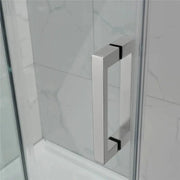 FRAMELESS SLIDING OVER BATHTUB Chrome/Black/Brushed Nickel/Gun Metal/Brushed Gold FIL Kitchen Bathroom