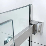 FRAMELESS SLIDING OVER BATHTUB Chrome/Black/Brushed Nickel/Gun Metal/Brushed Gold FIL Kitchen Bathroom