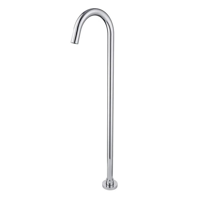 Pentro Round Chrome Stainless Steel Freestanding Bath Spout FIL Kitchen Bathroom