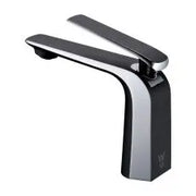 Esperia Matte Black & Chrome Basin Mixer - FIL Kitchen Bathroom