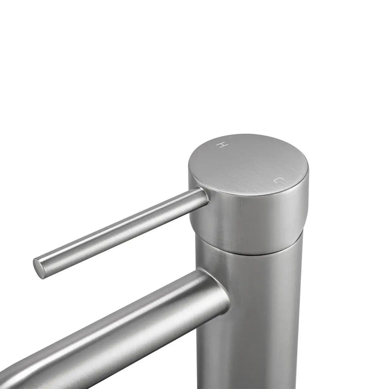 LUCID PIN Series Round Tall Basin Mixer  Chrome & Colours FIL Kitchen Bathroom