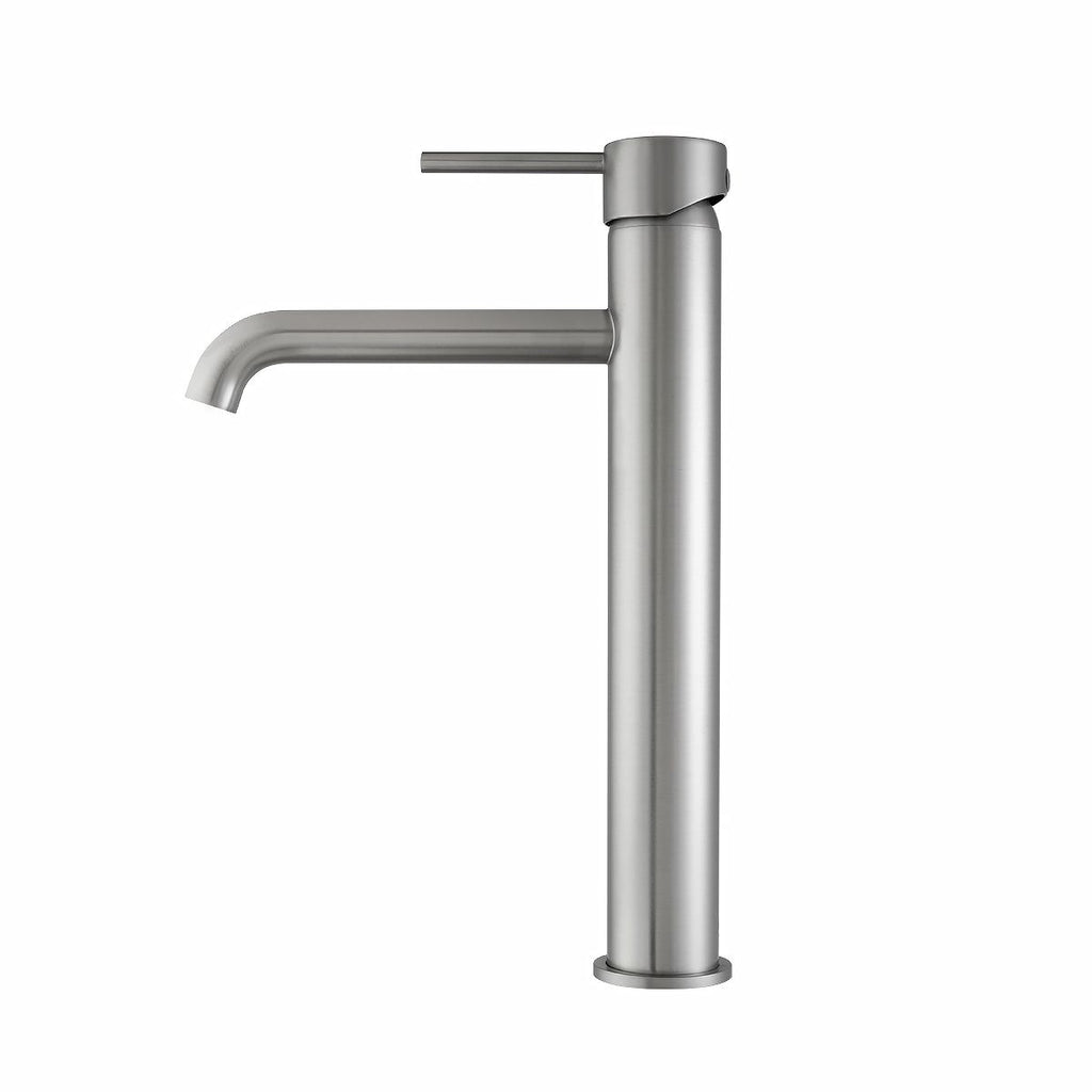 LUCID PIN Series Round Tall Basin Mixer  Chrome & Colours