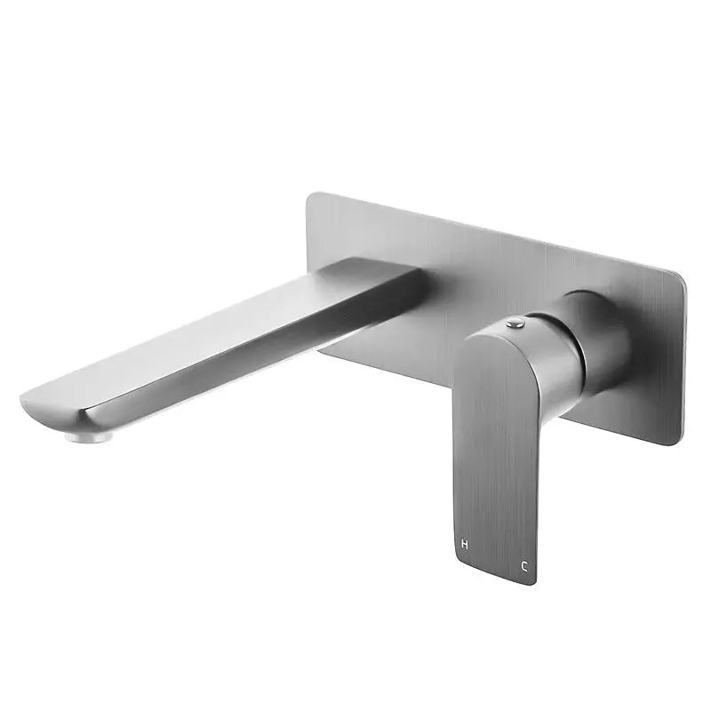 VOG Bathtub/Basin Wall Mixer With Spout(color up)  Chrome & Colours FIL Kitchen Bathroom