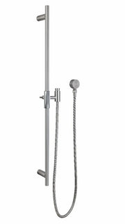 CADDENCE Series Brushed Nickel Shower Rail without Handheld Shower FIL Kitchen Bathroom
