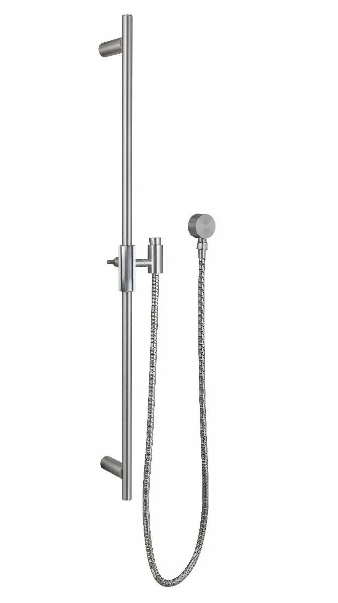 CADDENCE Series Brushed Nickel Shower Rail without Handheld Shower FIL Kitchen Bathroom