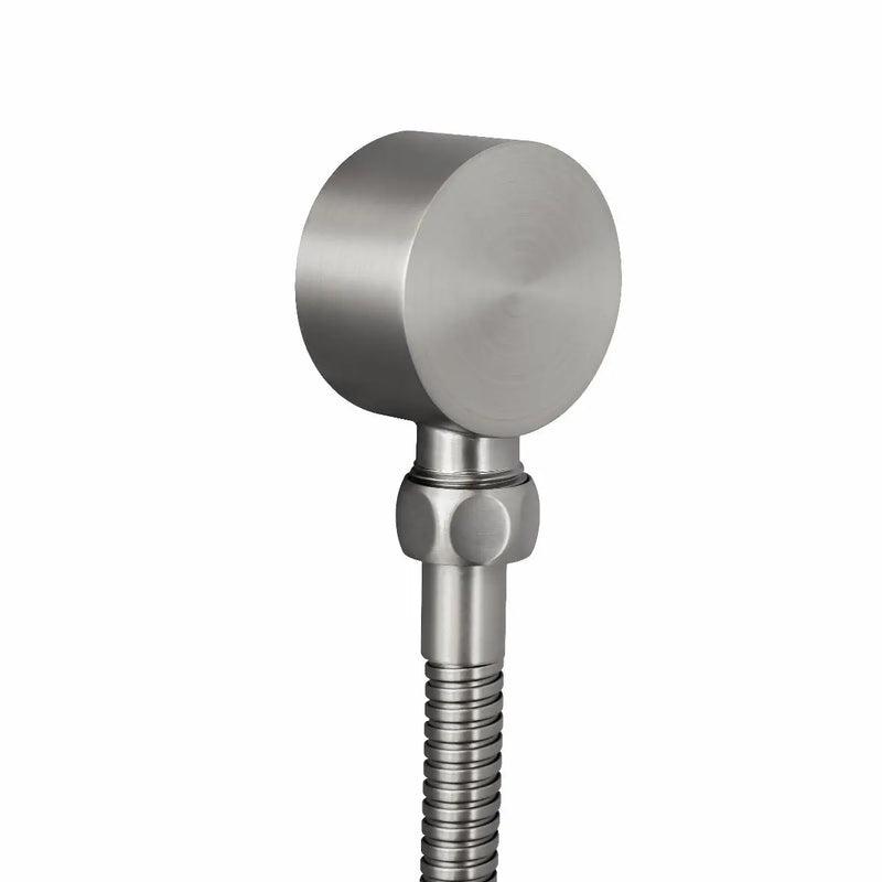 CADDENCE Series Brushed Nickel Shower Rail without Handheld Shower FIL Kitchen Bathroom
