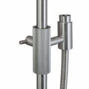 CADDENCE Series Brushed Nickel Shower Rail without Handheld Shower FIL Kitchen Bathroom
