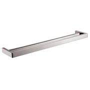 IVANO Series Square Chrome Double Towel Rail 800mm FIL Kitchen Bathroom