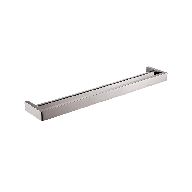 IVANO Series Square Double Towel Rail 600mm  Chrome and Colours FIL Kitchen Bathroom