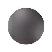 40mm Brushed Gun Metal Grey Solid Brass Bathtub Mushroom Pop Up Waste Drain NO Overflow FIL Kitchen Bathroom