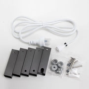 Square Electric Heated Towel Rack 4 Bars Chrome and Colours FIL Kitchen Bathroom