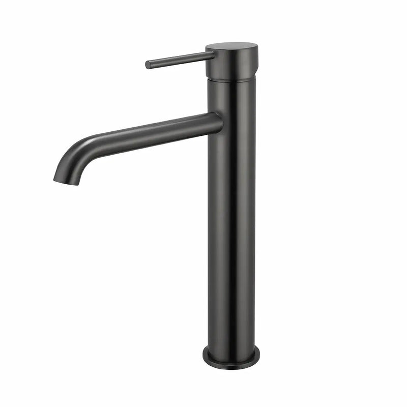 LUCID PIN Series Round Tall Basin Mixer  Chrome & Colours FIL Kitchen Bathroom