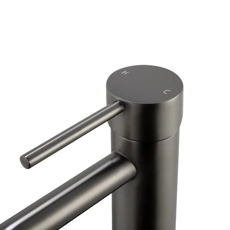 LUCID PIN Series Round Tall Basin Mixer  Chrome & Colours FIL Kitchen Bathroom
