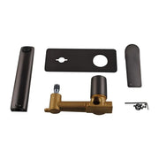 RUSHY Square Wall Mixer with Spout Chrome & Colours(Colour up with extension) FIL Kitchen Bathroom