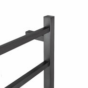 Square Electric Heated Towel Rack 4 Bars Chrome and Colours FIL Kitchen Bathroom