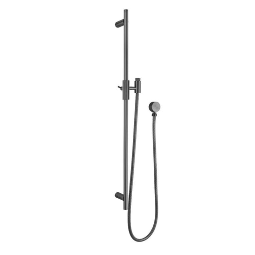 CADDENCE Series Brushed Gun Metal Grey Shower Rail without Handheld Shower FIL Kitchen Bathroom