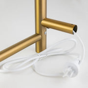 Round  Electric Heated Towel Rack 4 Bars Chrome and Colours FIL Kitchen Bathroom