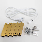 Square Electric Heated Towel Rack 4 Bars Chrome and Colours FIL Kitchen Bathroom