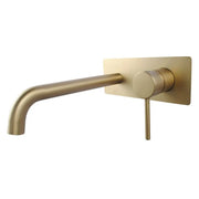 LUCID PIN Series Wall Mixer With Round Spout Chrome & Colours FIL Kitchen Bathroom