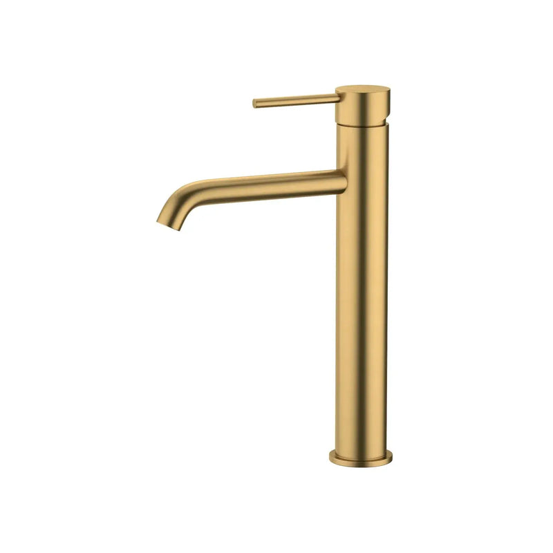 LUCID PIN Series Round Tall Basin Mixer  Chrome & Colours FIL Kitchen Bathroom