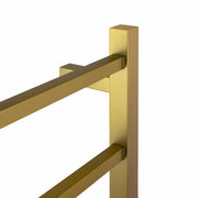 Square Electric Heated Towel Rack 4 Bars Chrome and Colours FIL Kitchen Bathroom