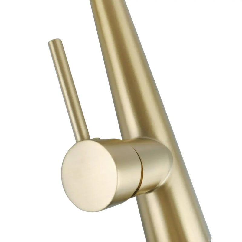 Round Pull Out Kitchen Sink Mixer Tap Chrome and Colours FIL Kitchen Bathroom