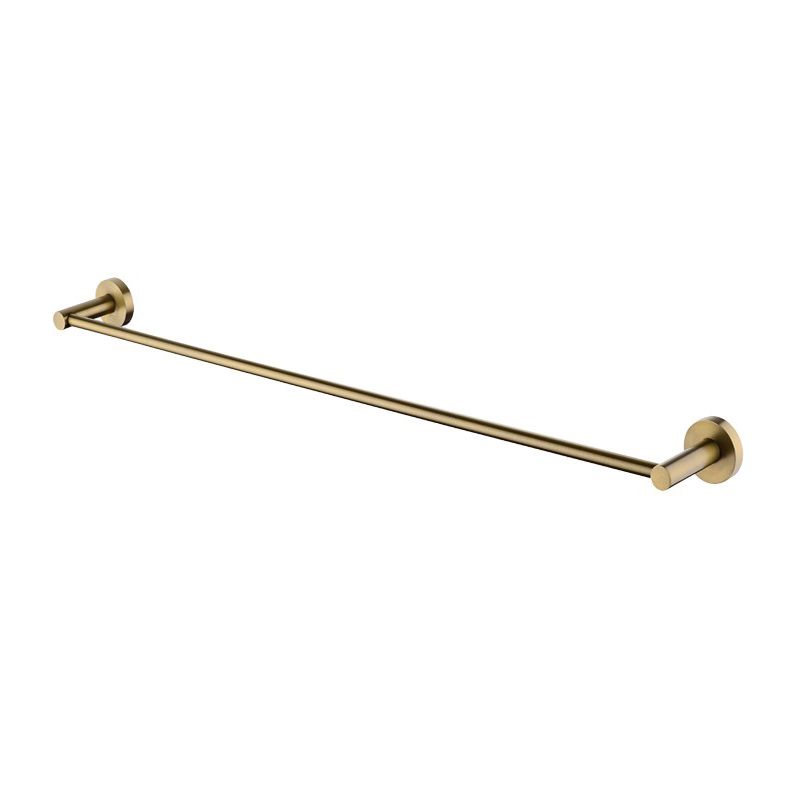 LUCID PIN Round Single Towel Rack Rail 800mm Chrome and Colours