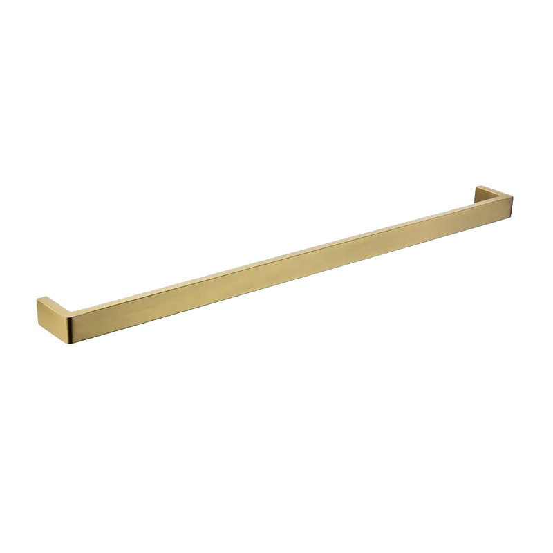 IVANO Series Square  Single Towel Rail 800mm Chrome and Colours FIL Kitchen Bathroom