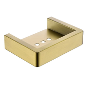 IVANO Series Square Soap Dish Holder Chrome and Colours FIL Kitchen Bathroom