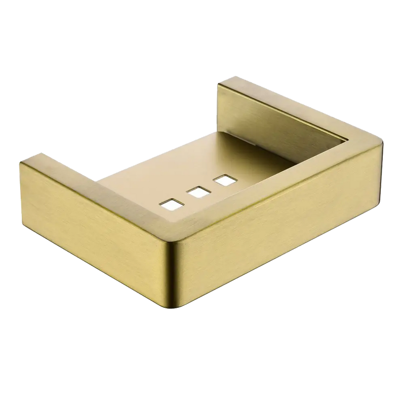 IVANO Series Square Soap Dish Holder Chrome and Colours FIL Kitchen Bathroom
