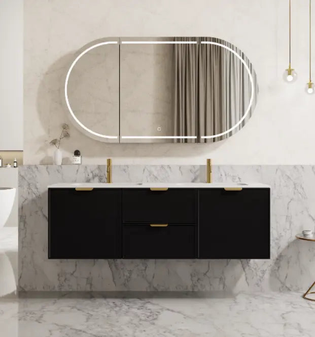 Miami Wall Hung PVC Vanity 1500MM POSEIDON
