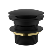 Pop-up Waste Bath 40mm Chrome/Brushed Nickel/Gun Metal/Matt Black/Brushed Gold/Brushed Copper - FIL Kitchen Bathroom