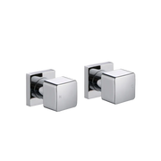 VOG Chrome Cubic Shower Wall Taps FIL Kitchen Bathroom