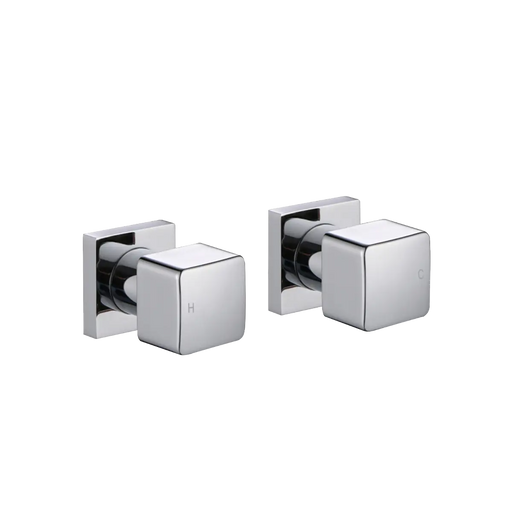 VOG Chrome Cubic Shower Wall Taps FIL Kitchen Bathroom