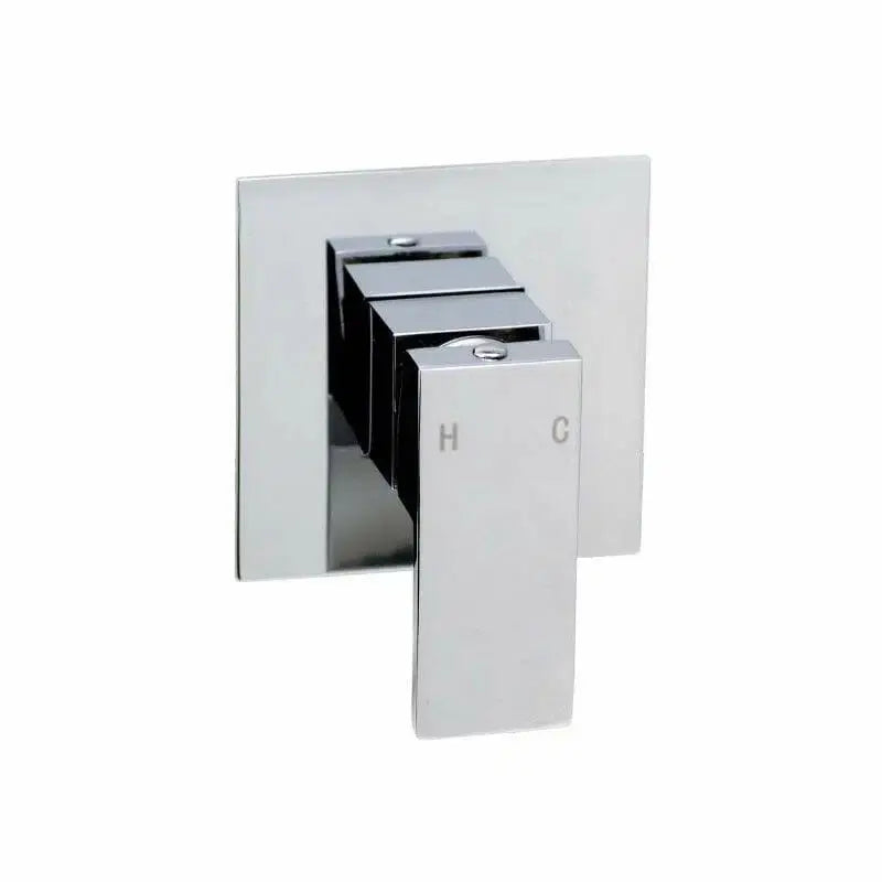 BLAZE Black/Gun Metal Grey Shower Wall Mixer(color up) Aquaperla