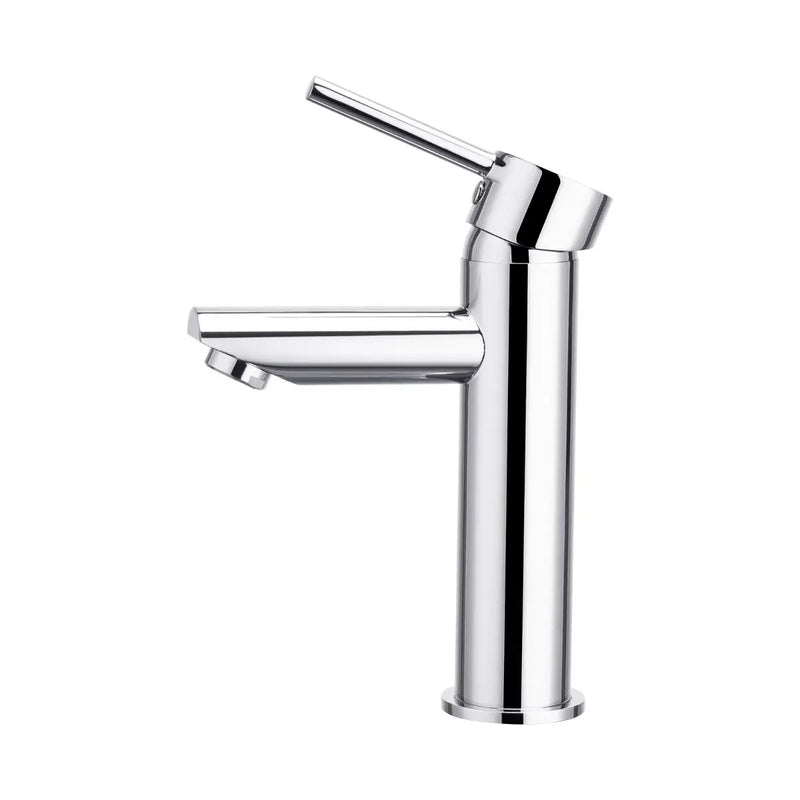 LUCID PIN Series Round Basin Mixer(Tall Vesion) Chrome/Matte Black FIL Kitchen Bathroom