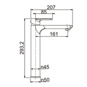 VOG Tall Basin Mixer Chrome & Colours FIL Kitchen Bathroom